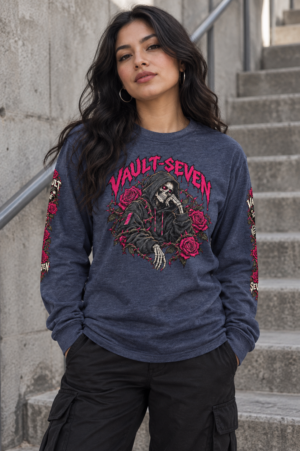 ユニセックス長袖Tシャツ