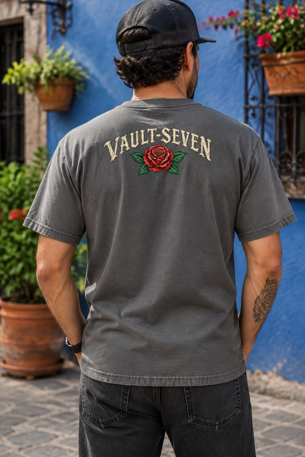 Playera gráfica de la Santa Muerte