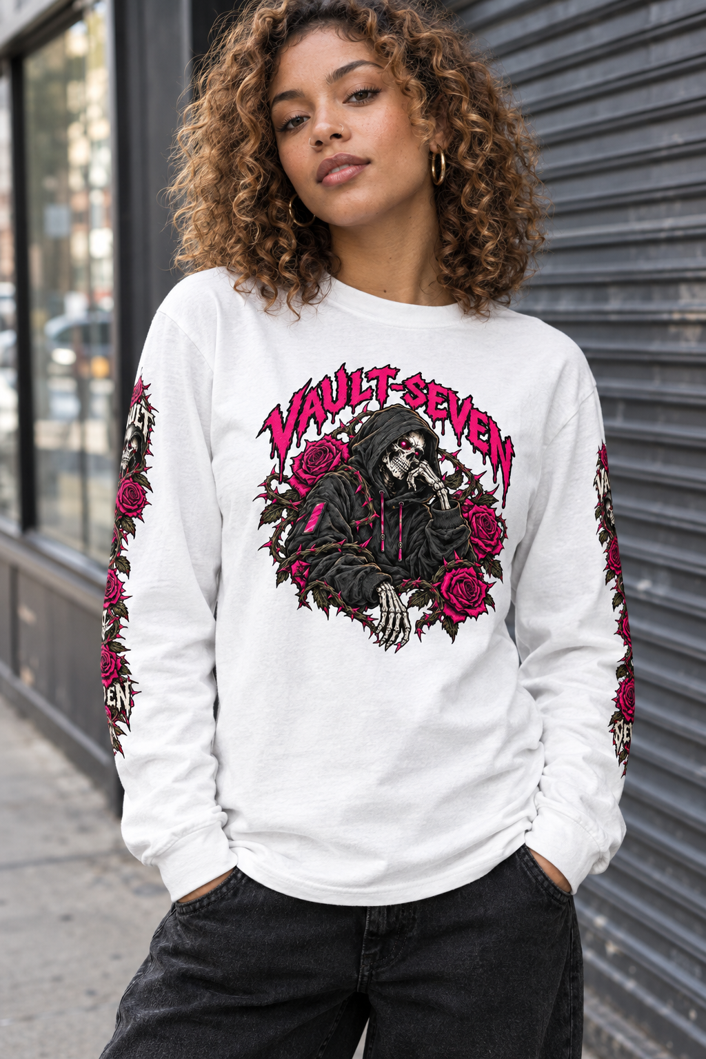 ユニセックス長袖Tシャツ