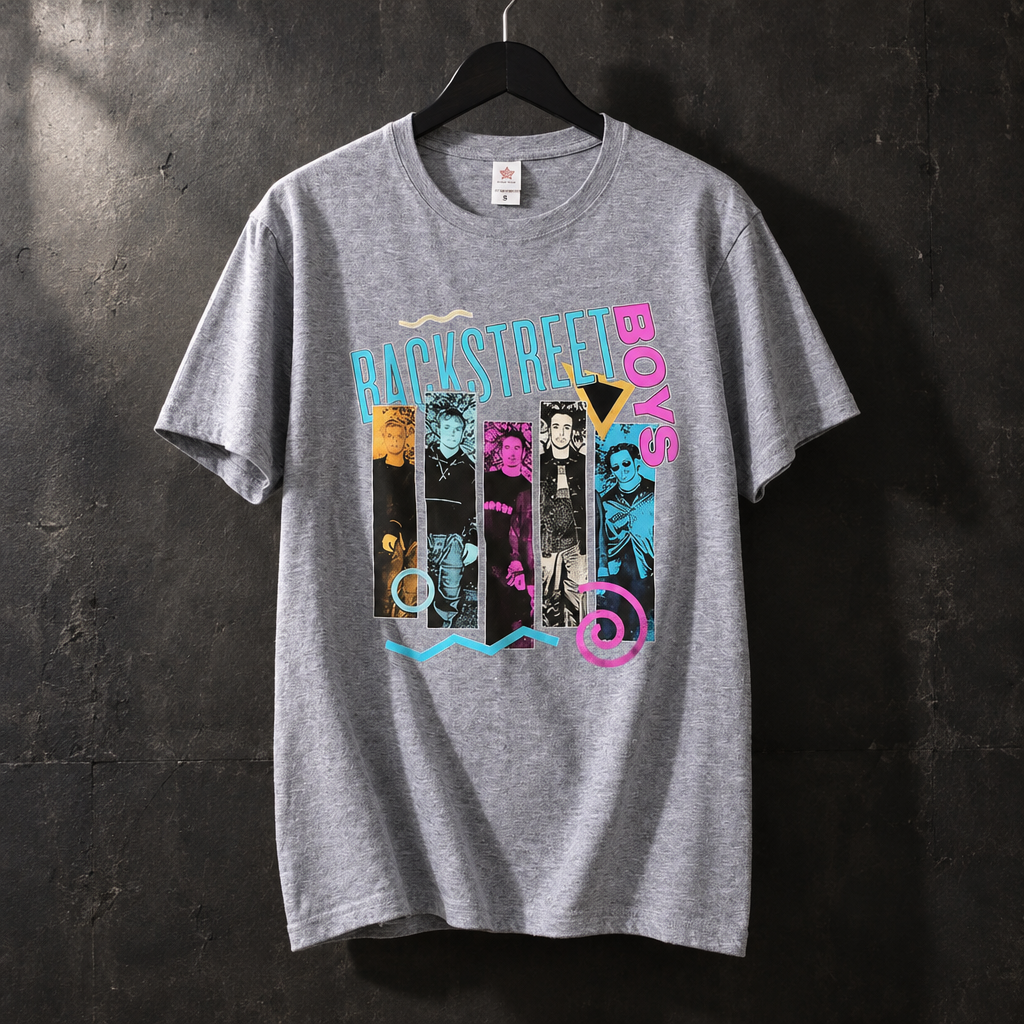 バックストリート・ボーイズ ヴィンテージグラフィックTシャツ