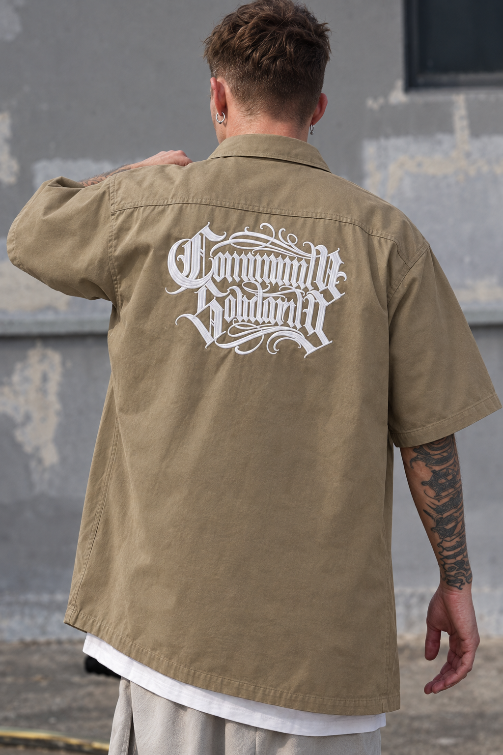 Vault-Seven Embroidered Workwear Shirt