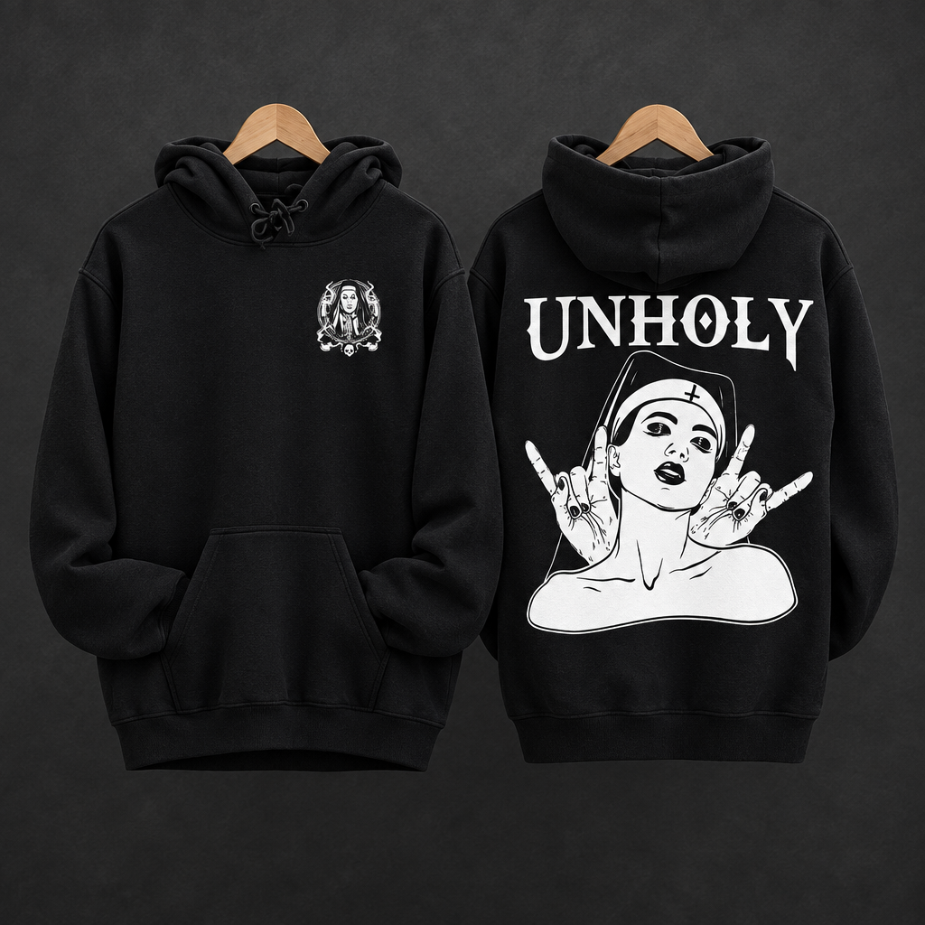 Bad Nun Graphic Heavyweight Hoodie