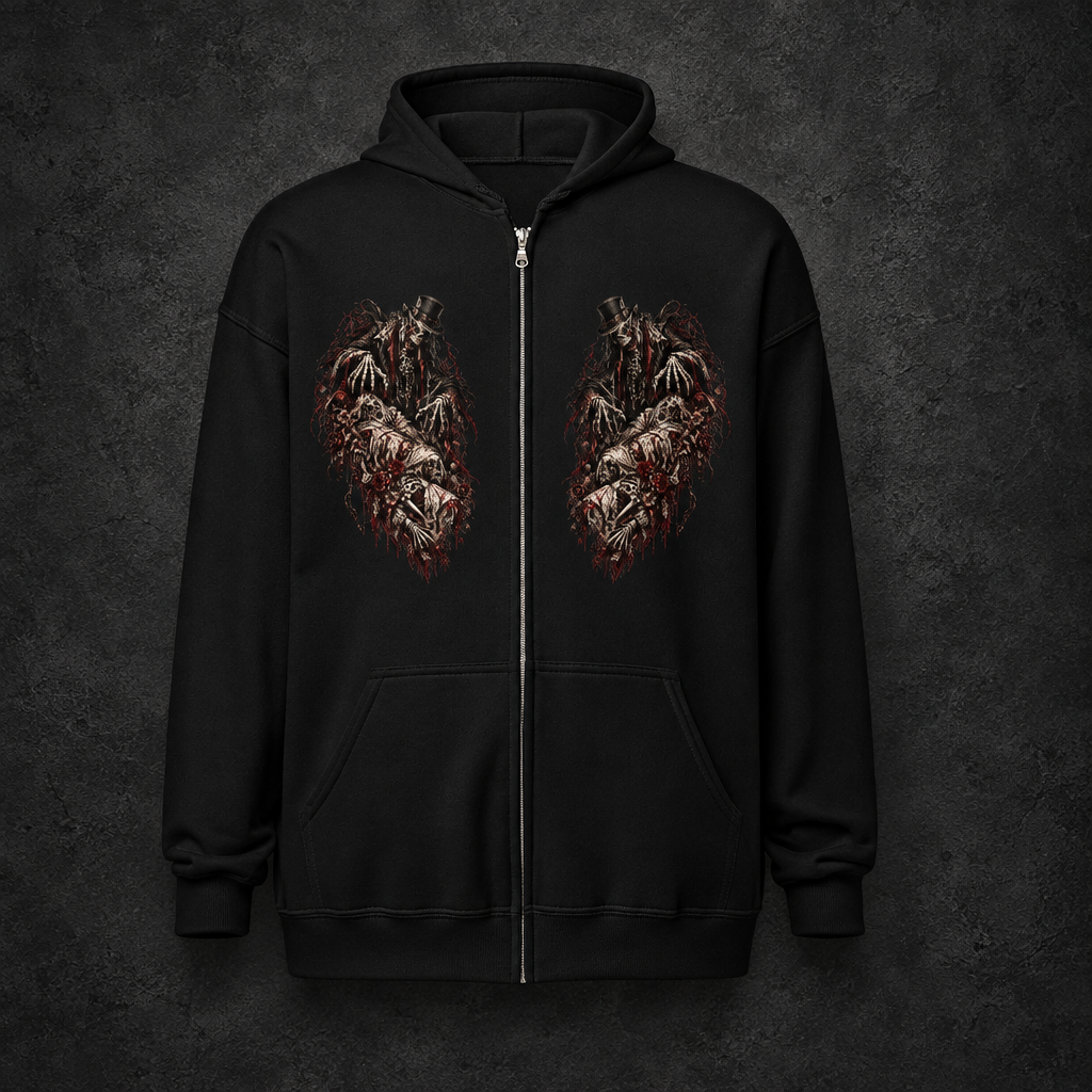 Sudadera con cremallera Vault-Seven Halloween Horror