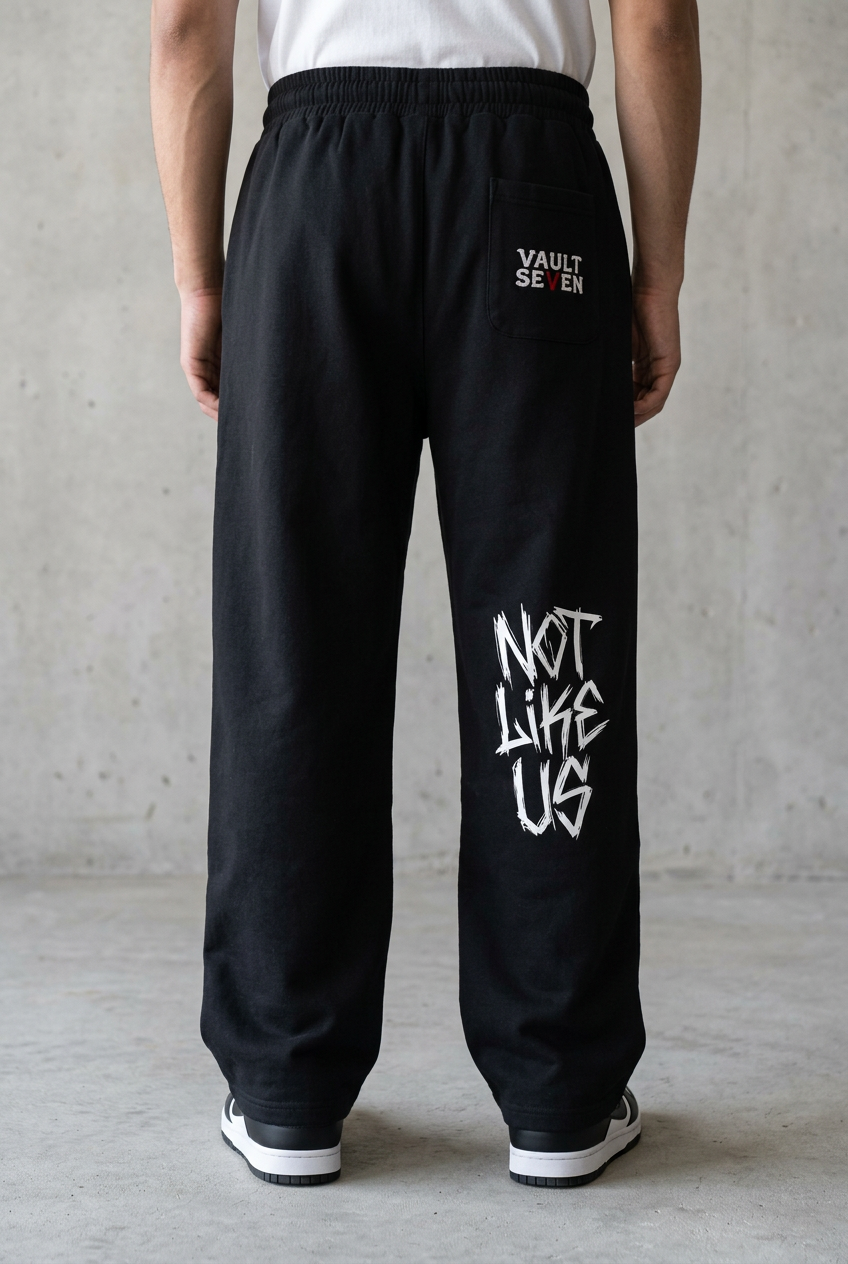 V7 Not Like Us Heavyweight Baggy Sweats