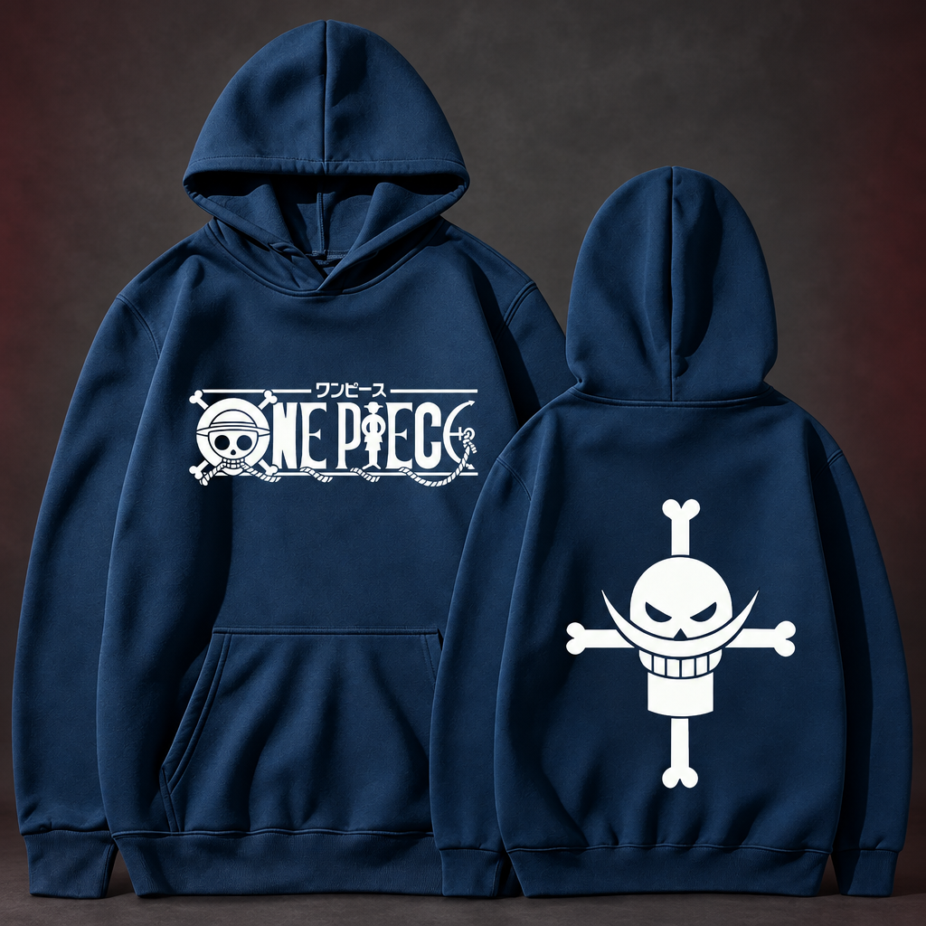 One Piece Whitebeard Pirates Graphic Hoodie
