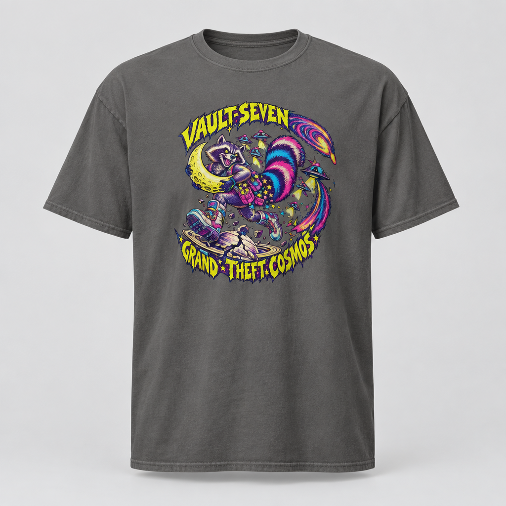 Camiseta gráfica Vault-Seven Grand Theft Cosmos