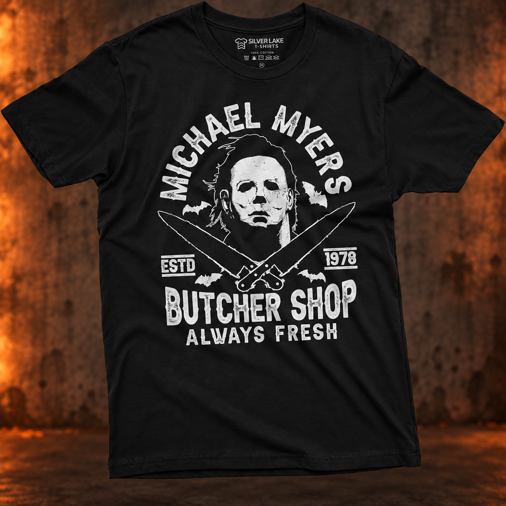Camiseta gráfica de Halloween de la carnicería de Michael Myers