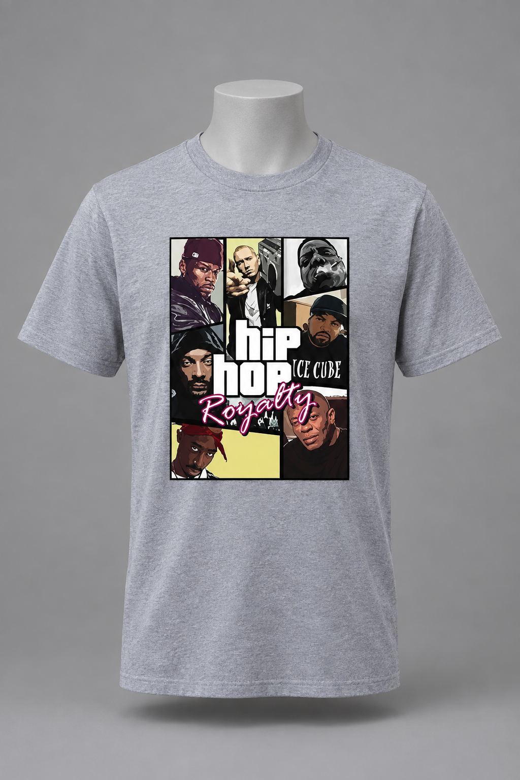Rap Icons Graphic T-Shirt