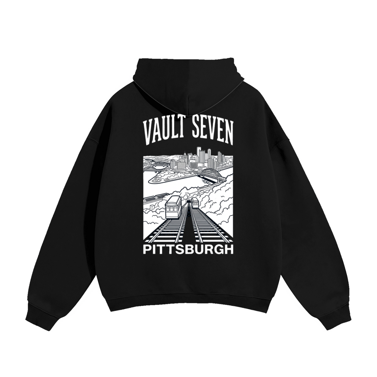 V7 Pittsburgh Incline Oversized Hoodie