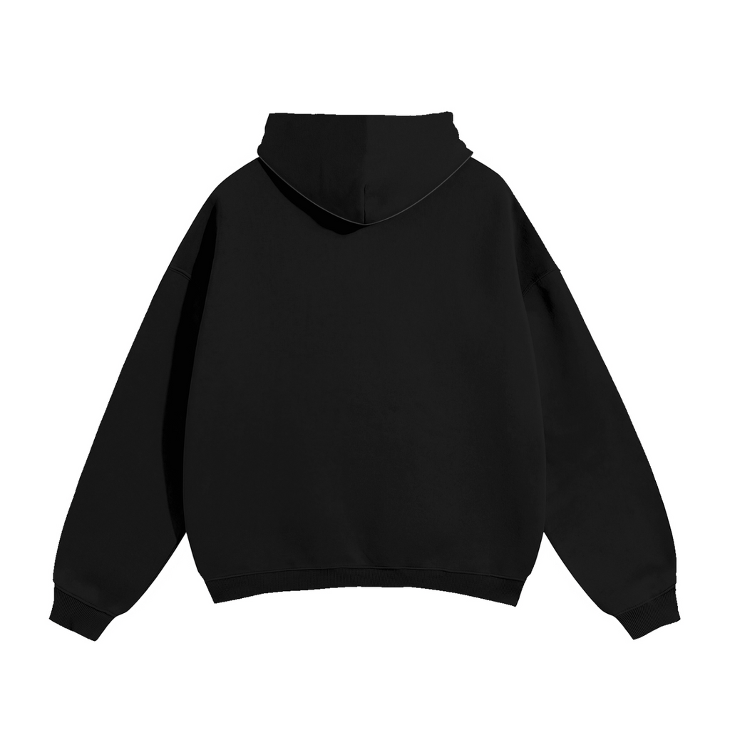 V7 Bolt Logo Oversized Hoodie