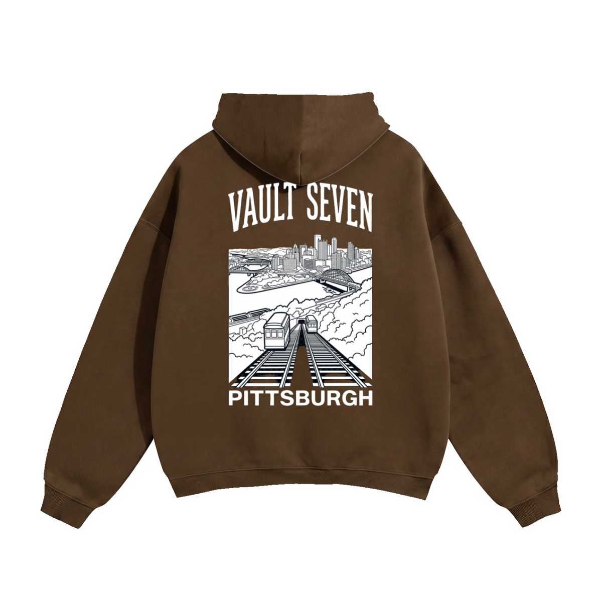 V7 Pittsburgh Incline Oversized Hoodie