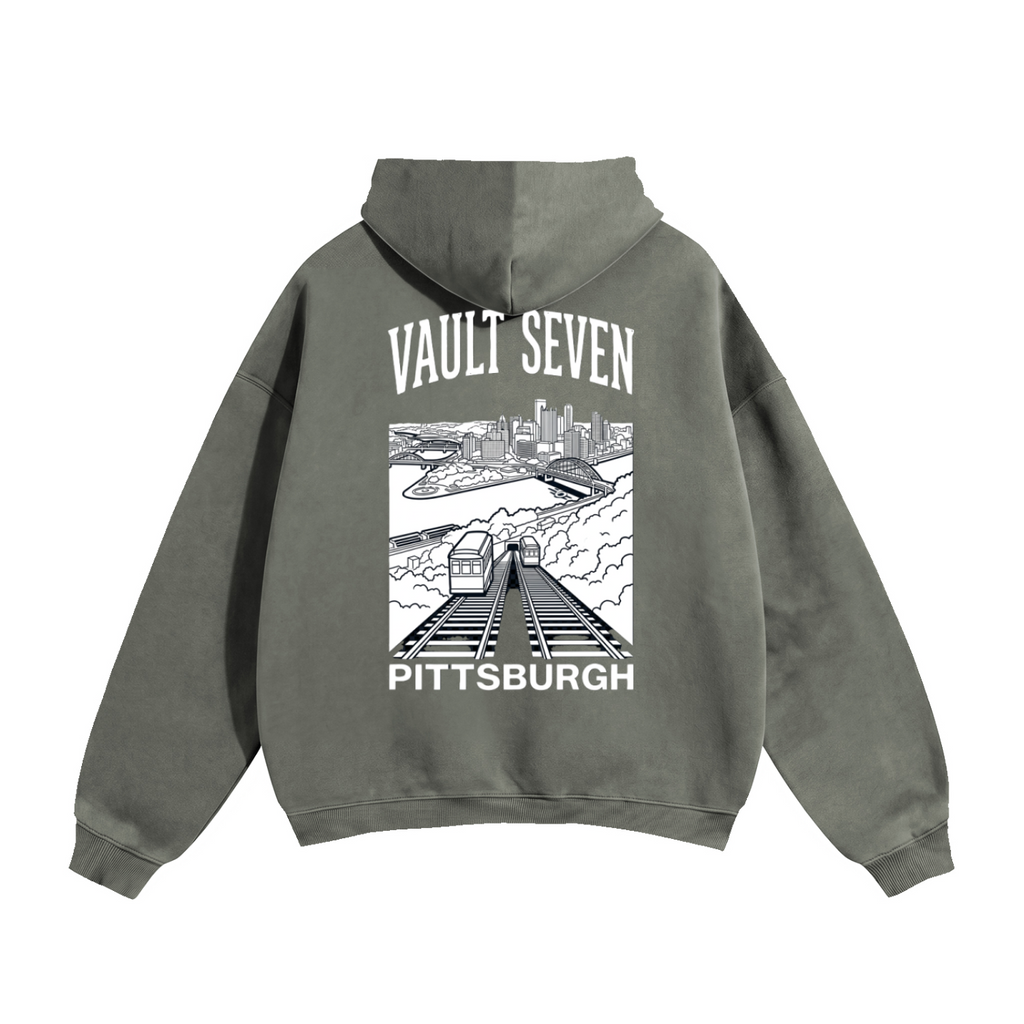 V7 Pittsburgh Incline Oversized Hoodie