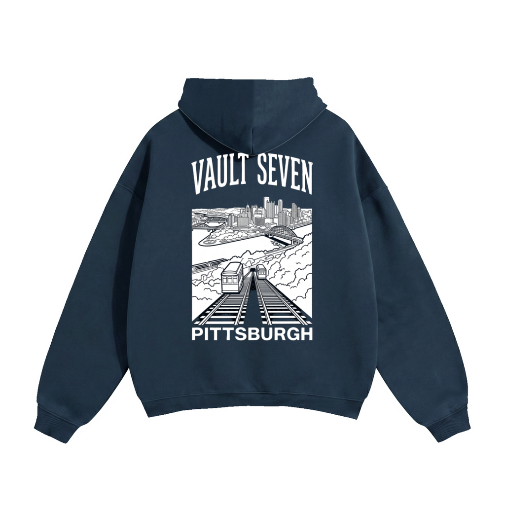 V7 Pittsburgh Incline Oversized Hoodie