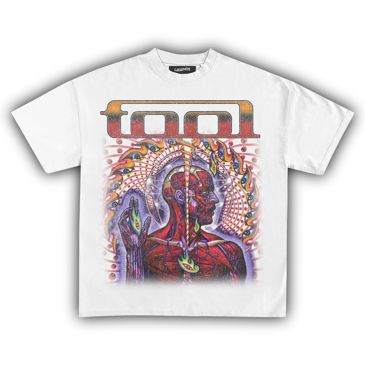 Camiseta con estampado Tool Lateralus