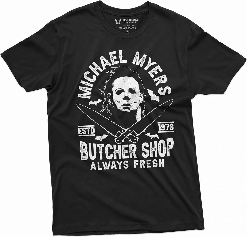 Camiseta gráfica de Halloween de la carnicería de Michael Myers