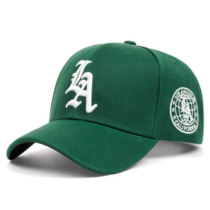 LA Embroidered Baseball Cap