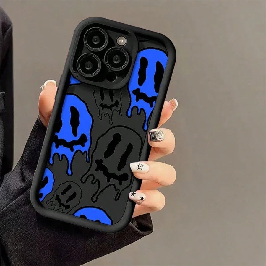 Graphic Smiley iPhone Case | Fits iPhone 11–17 Series