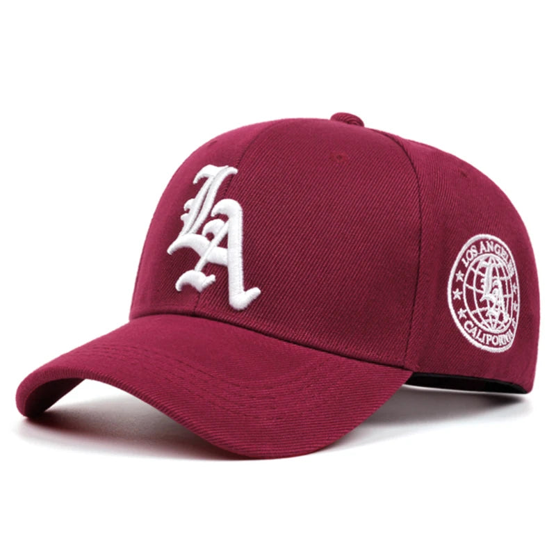 LA Embroidered Baseball Cap