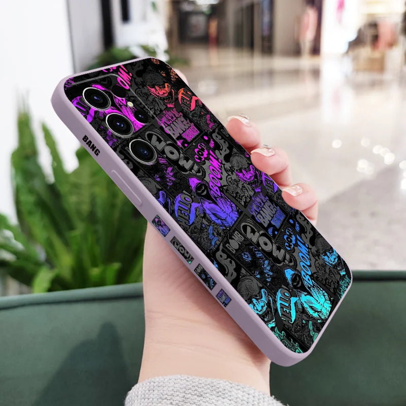 Clown Face Samsung Galaxy Phone Case
