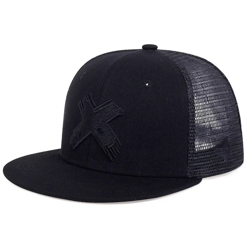 Flat-Brim Snapback