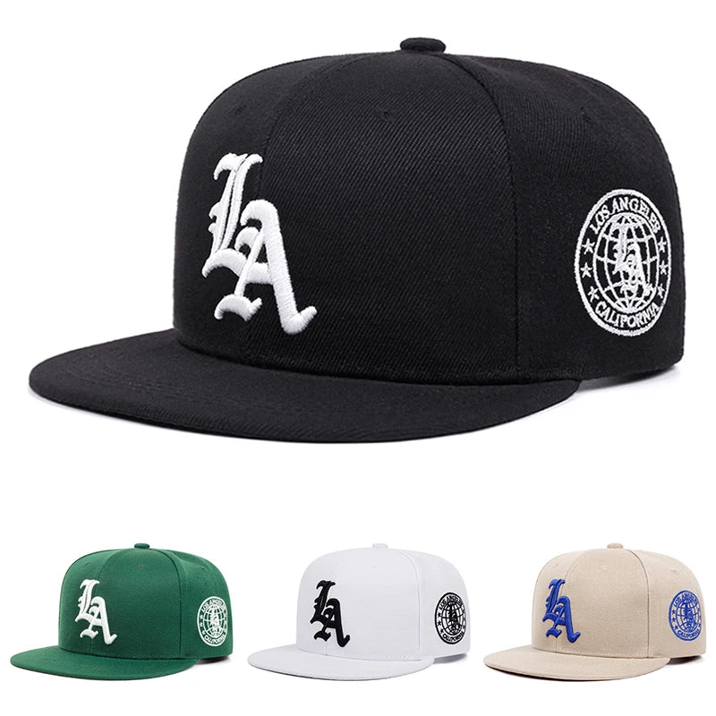 LA Embroidered Baseball Cap