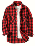 Men's Long Sleeve Flannel Shirt