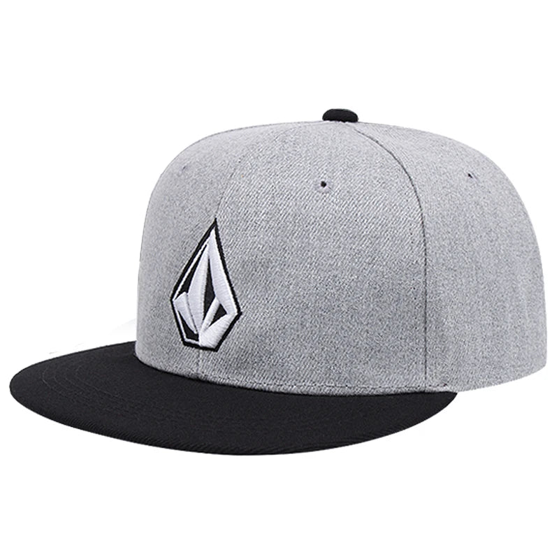 Diamond Flat-Brim Cap