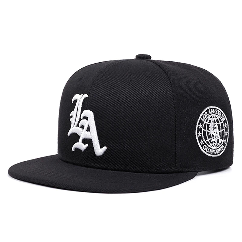 LA Embroidered Baseball Cap