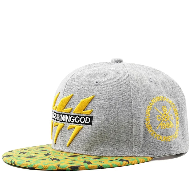 Flat-Brim Snapback