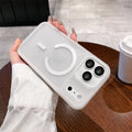 Magnetic iPhone Case | Wireless Charging Compatible, Shockproof with Camera Lens Protection
