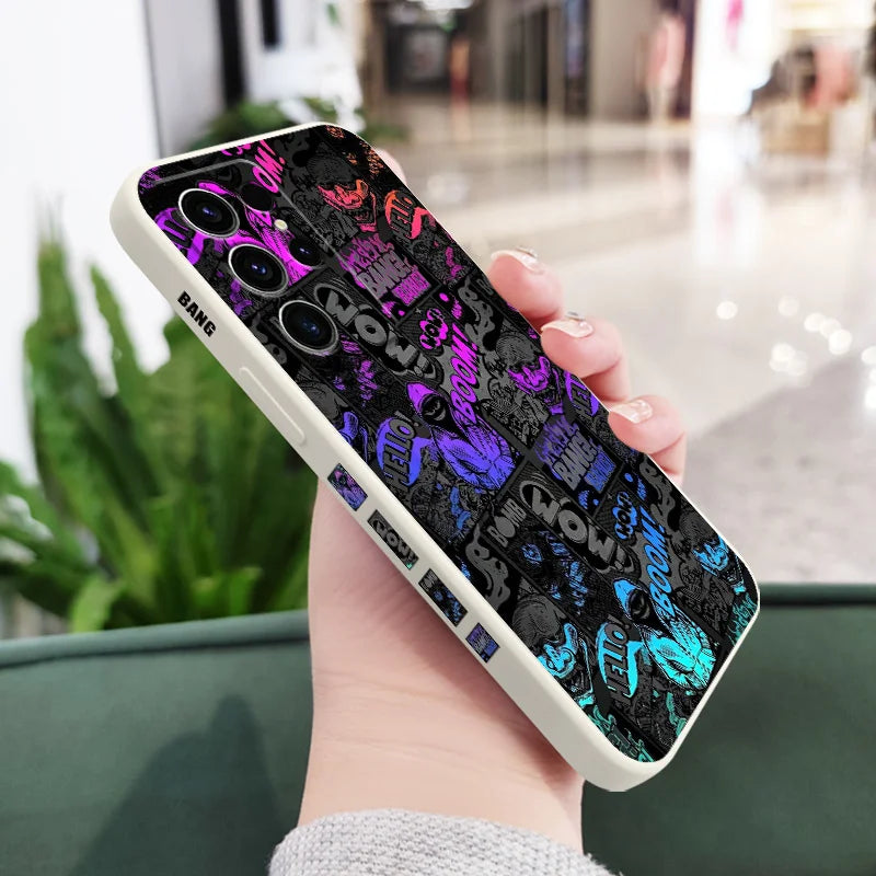 Clown Face Samsung Galaxy Phone Case