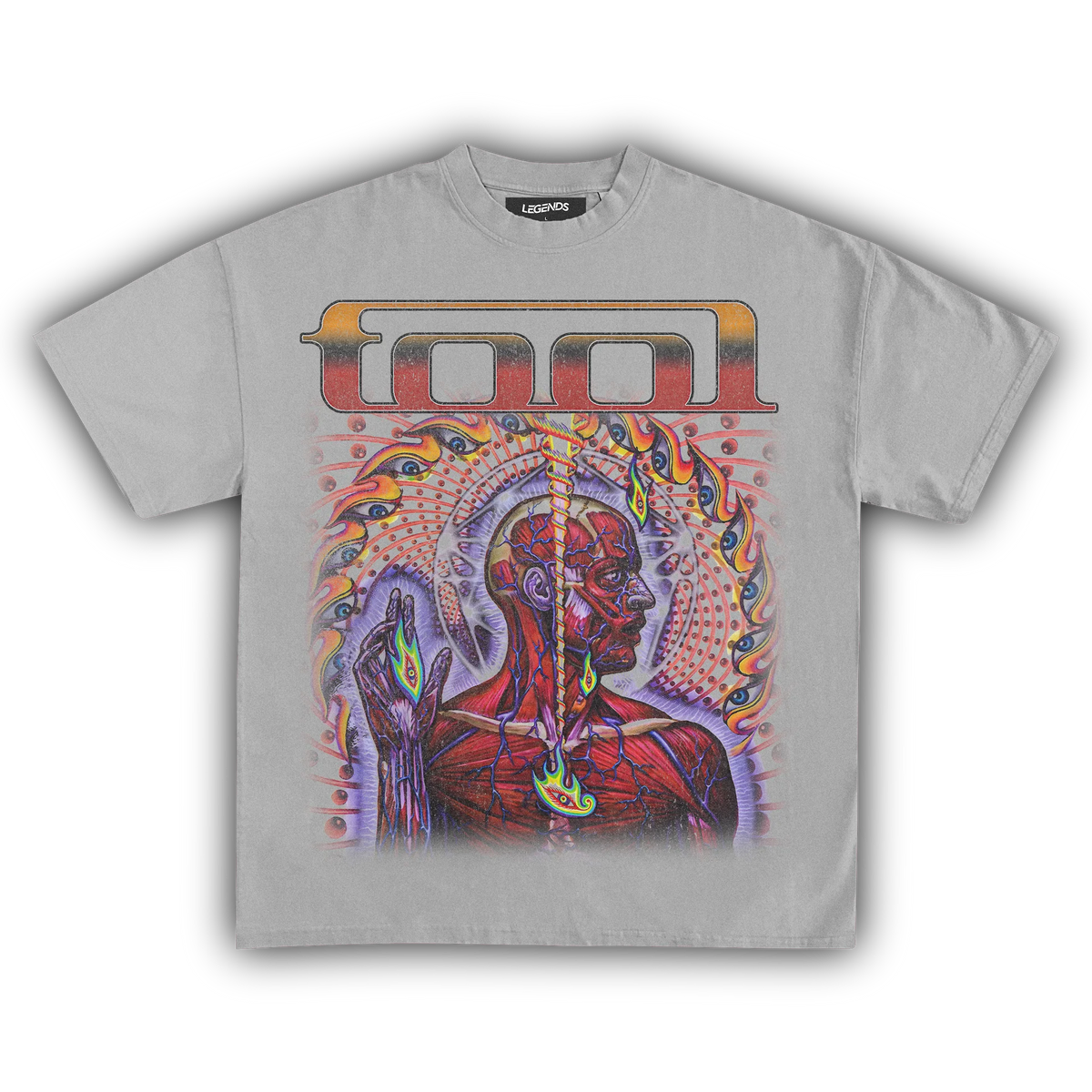 Camiseta con estampado Tool Lateralus