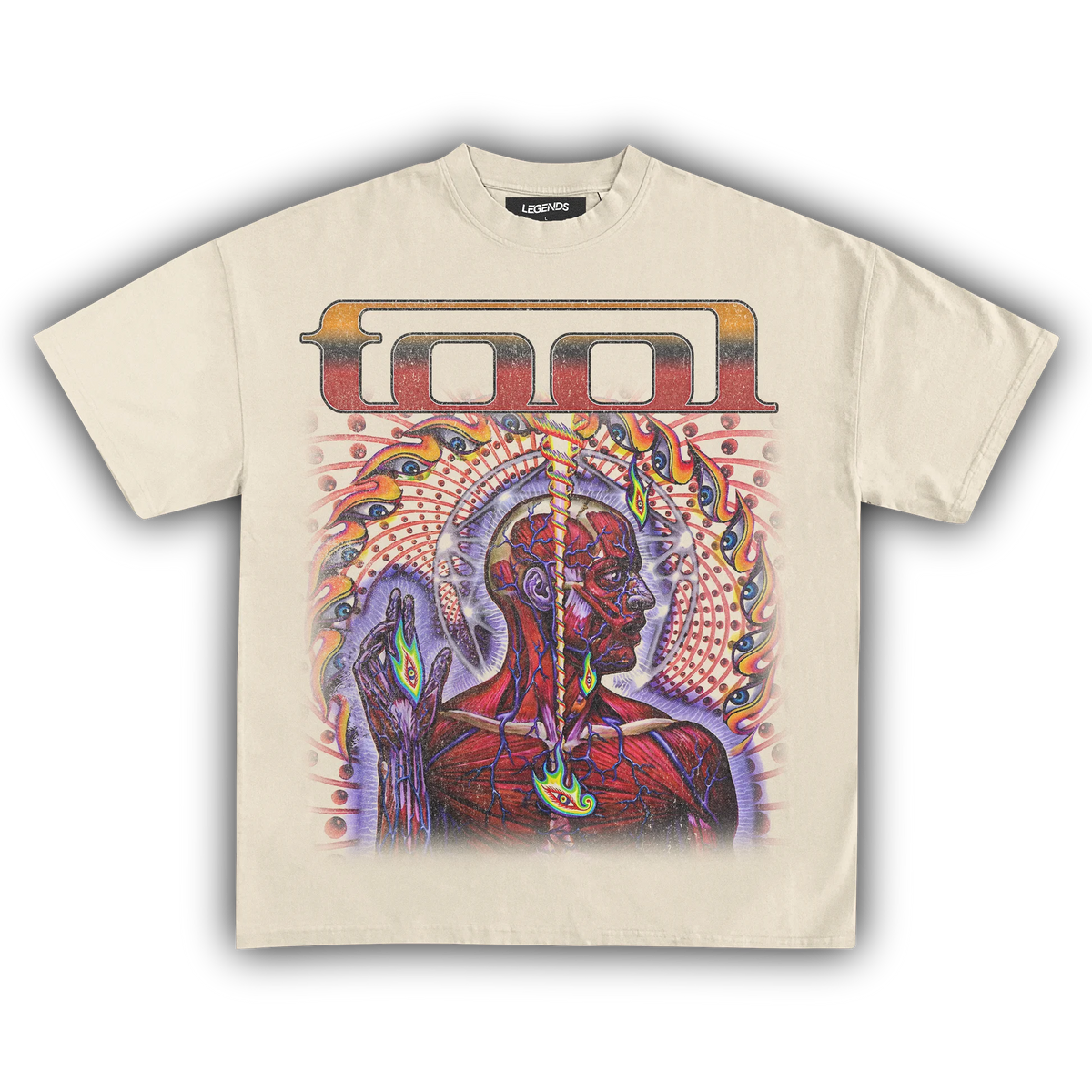 Camiseta con estampado Tool Lateralus