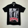 Black Oversized Graphic Tee - Boxy Cotton Streetwear T-Shirt