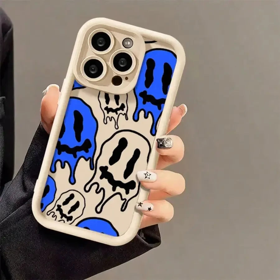 Graphic Smiley iPhone Case | Fits iPhone 11–17 Series
