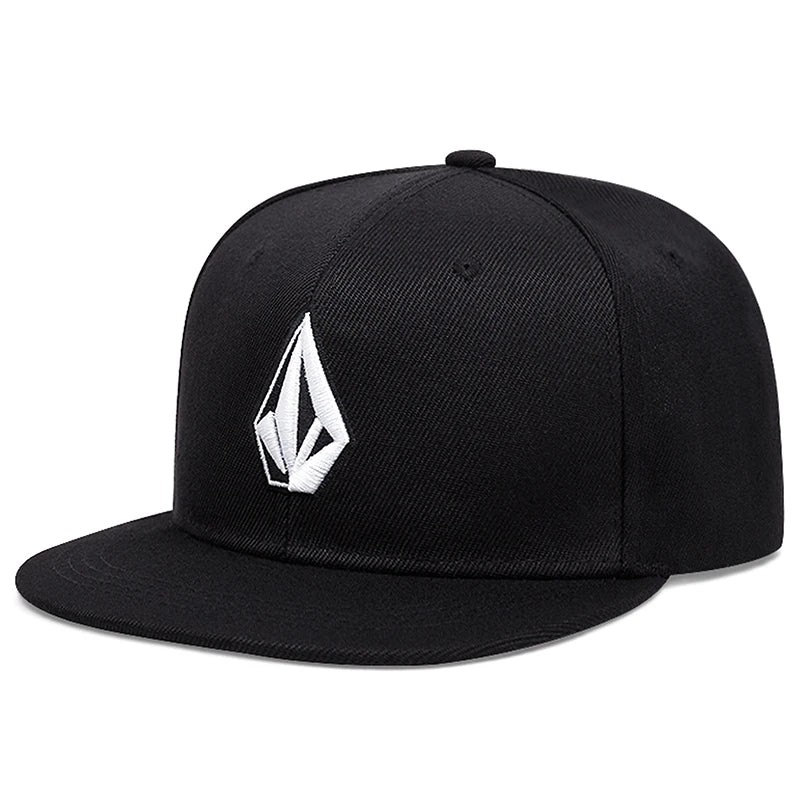 Diamond Flat-Brim Cap