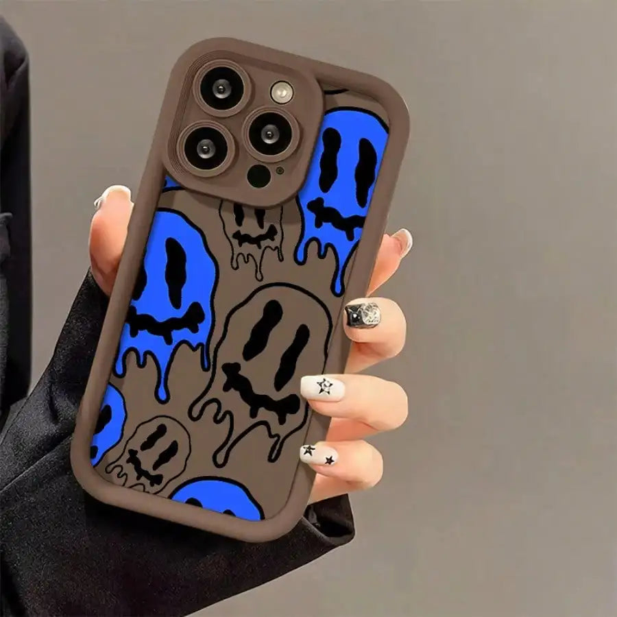 Graphic Smiley iPhone Case | Fits iPhone 11–17 Series