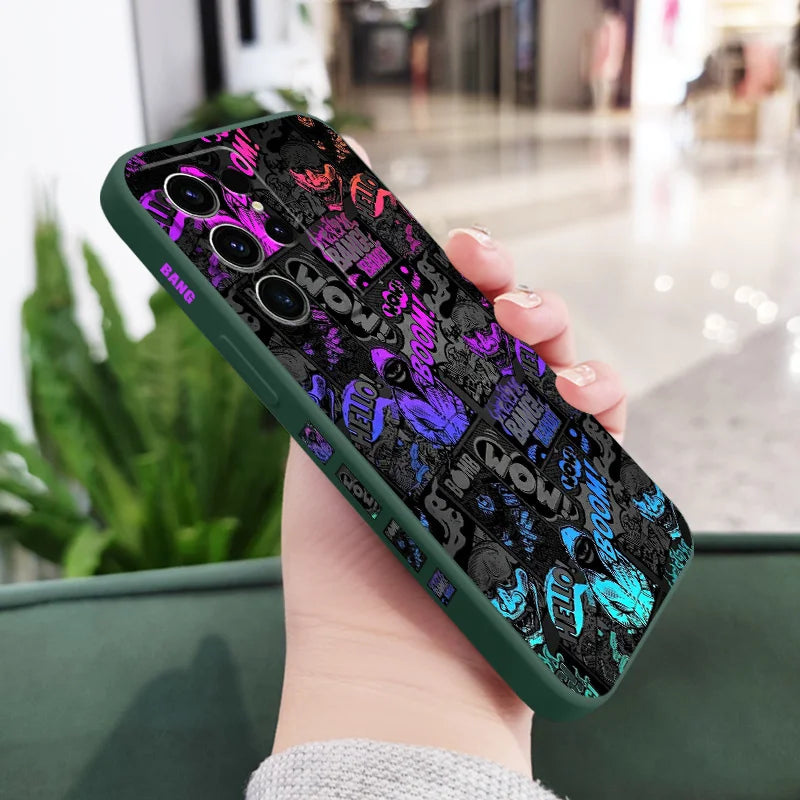 Clown Face Samsung Galaxy Phone Case