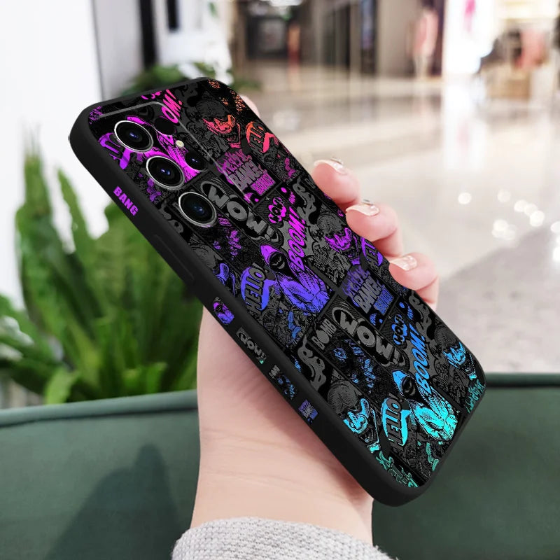 Clown Face Samsung Galaxy Phone Case
