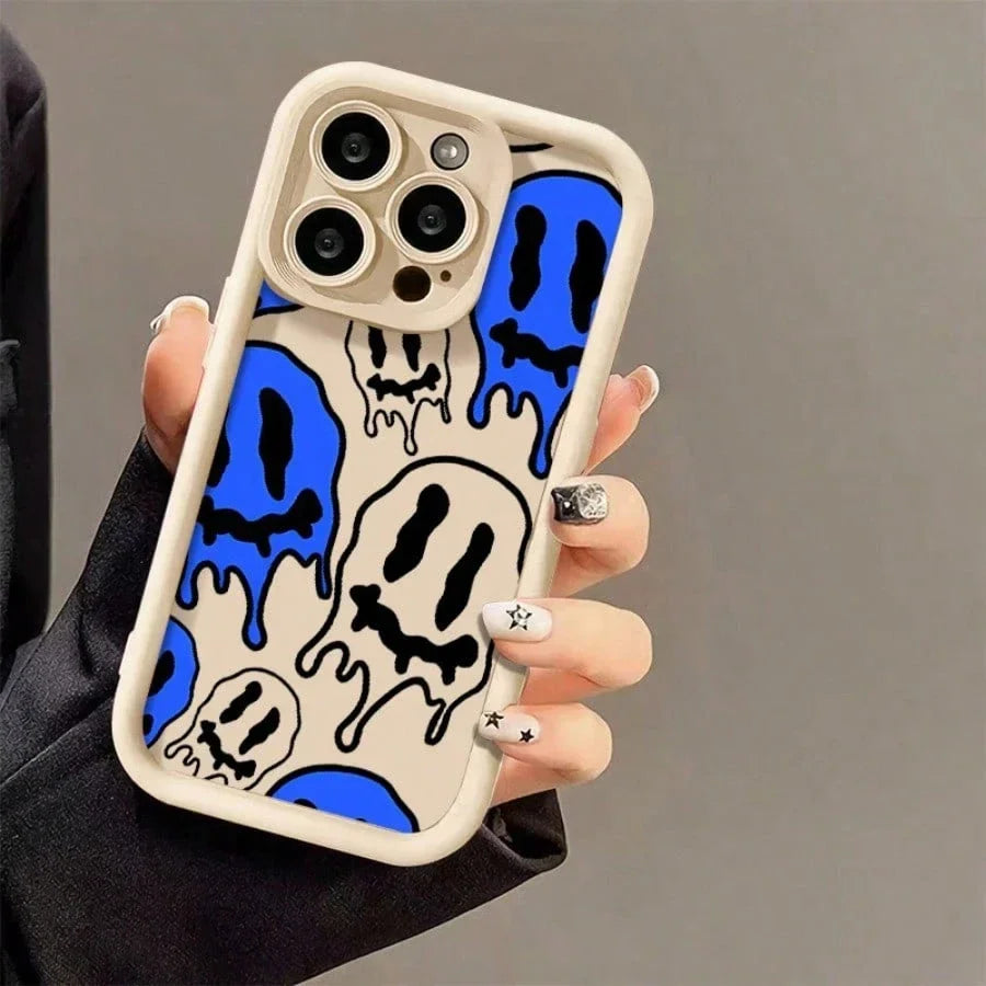 Graphic Smiley iPhone Case | Fits iPhone 11–17 Series