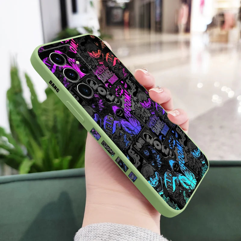 Clown Face Samsung Galaxy Phone Case