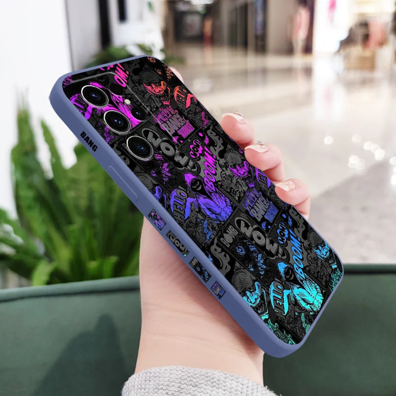 Clown Face Samsung Galaxy Phone Case