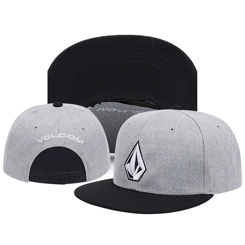 Diamond Flat-Brim Cap