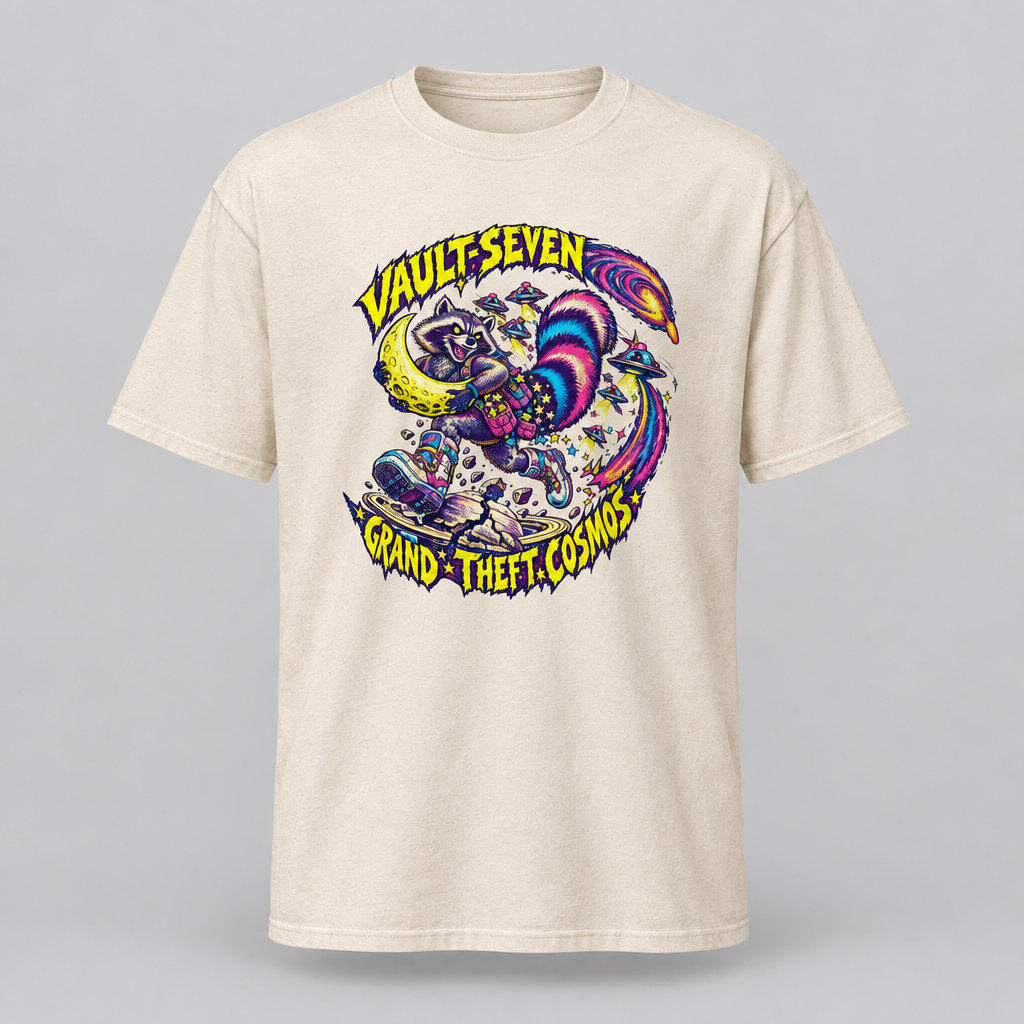 Camiseta gráfica Vault-Seven Grand Theft Cosmos