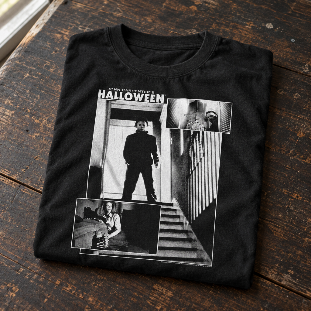 Camiseta gráfica de Michael Myers de Halloween