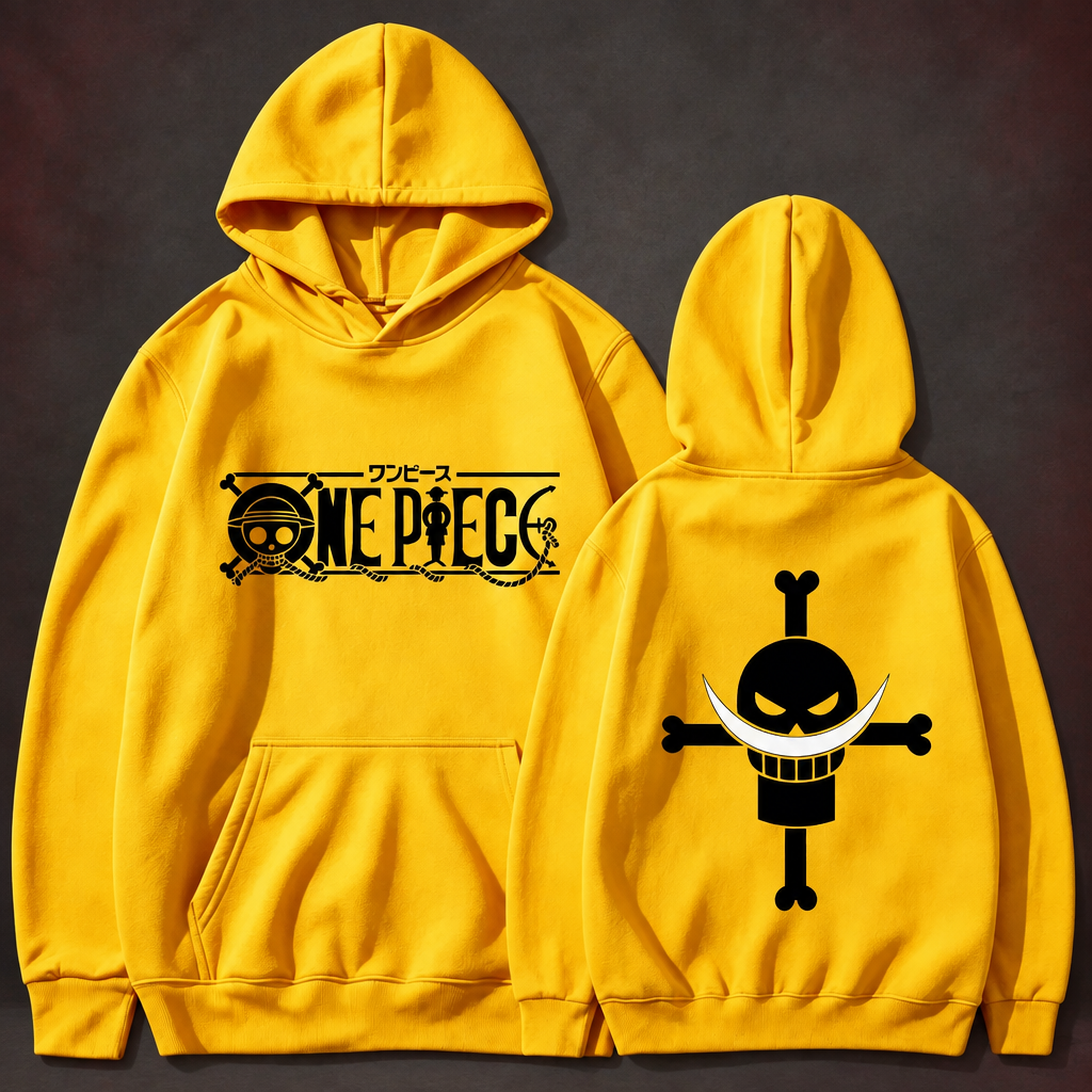 One Piece Whitebeard Pirates Graphic Hoodie