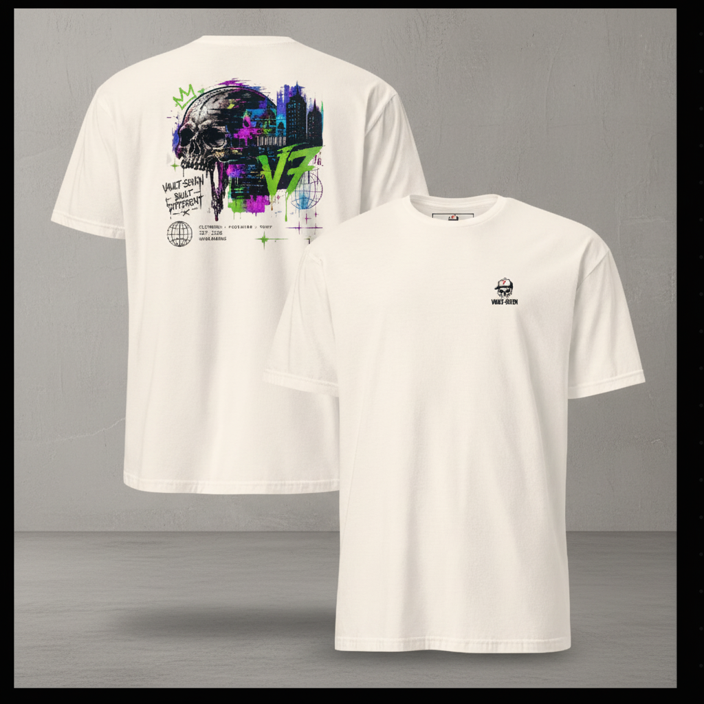 Vault-Seven V7 Built Different T-Shirt