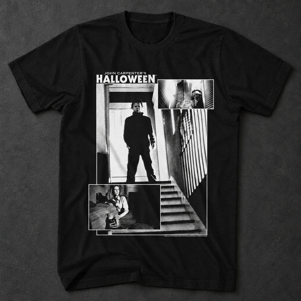 Camiseta gráfica de Michael Myers de Halloween