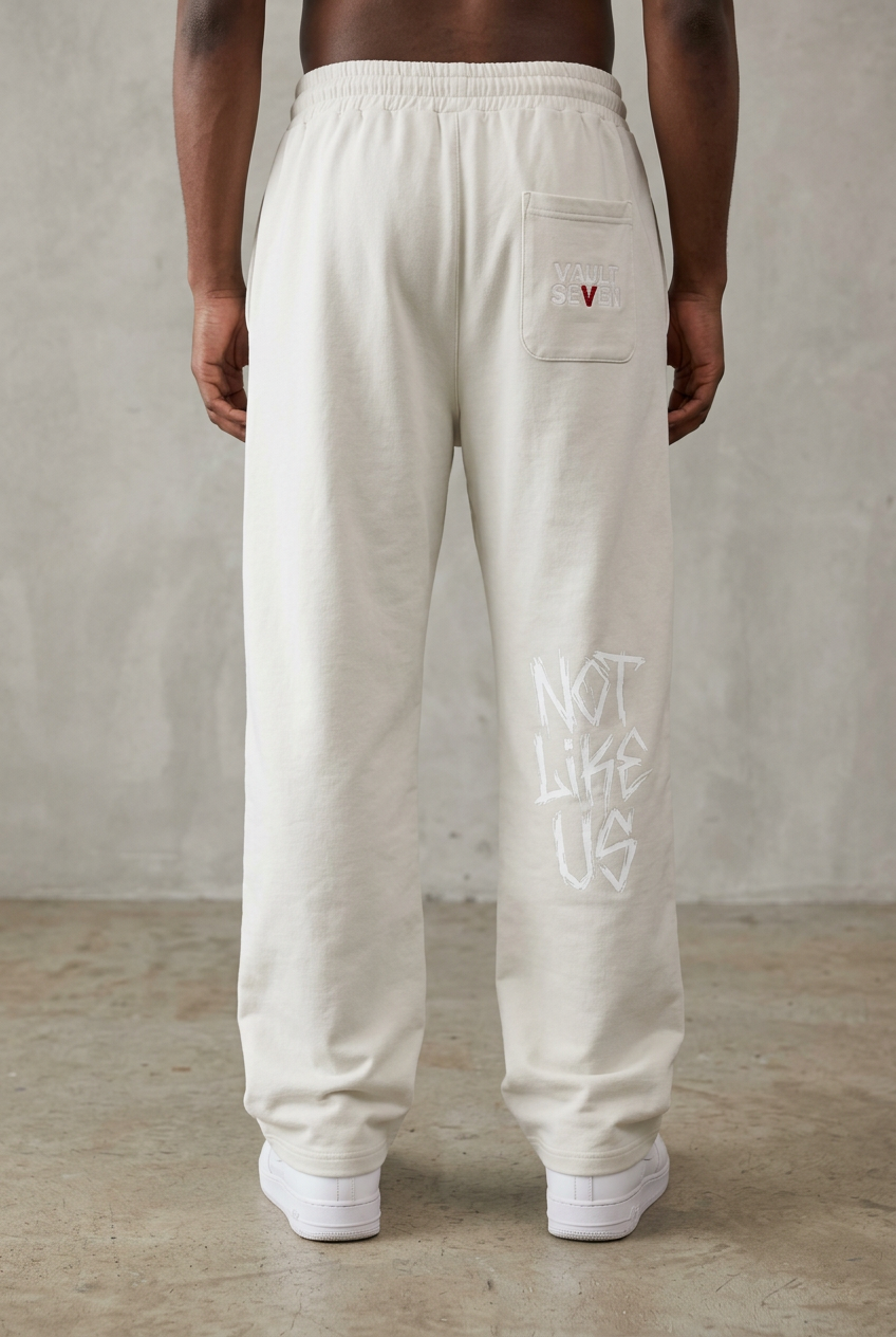 V7 Not Like Us Heavyweight Baggy Sweats