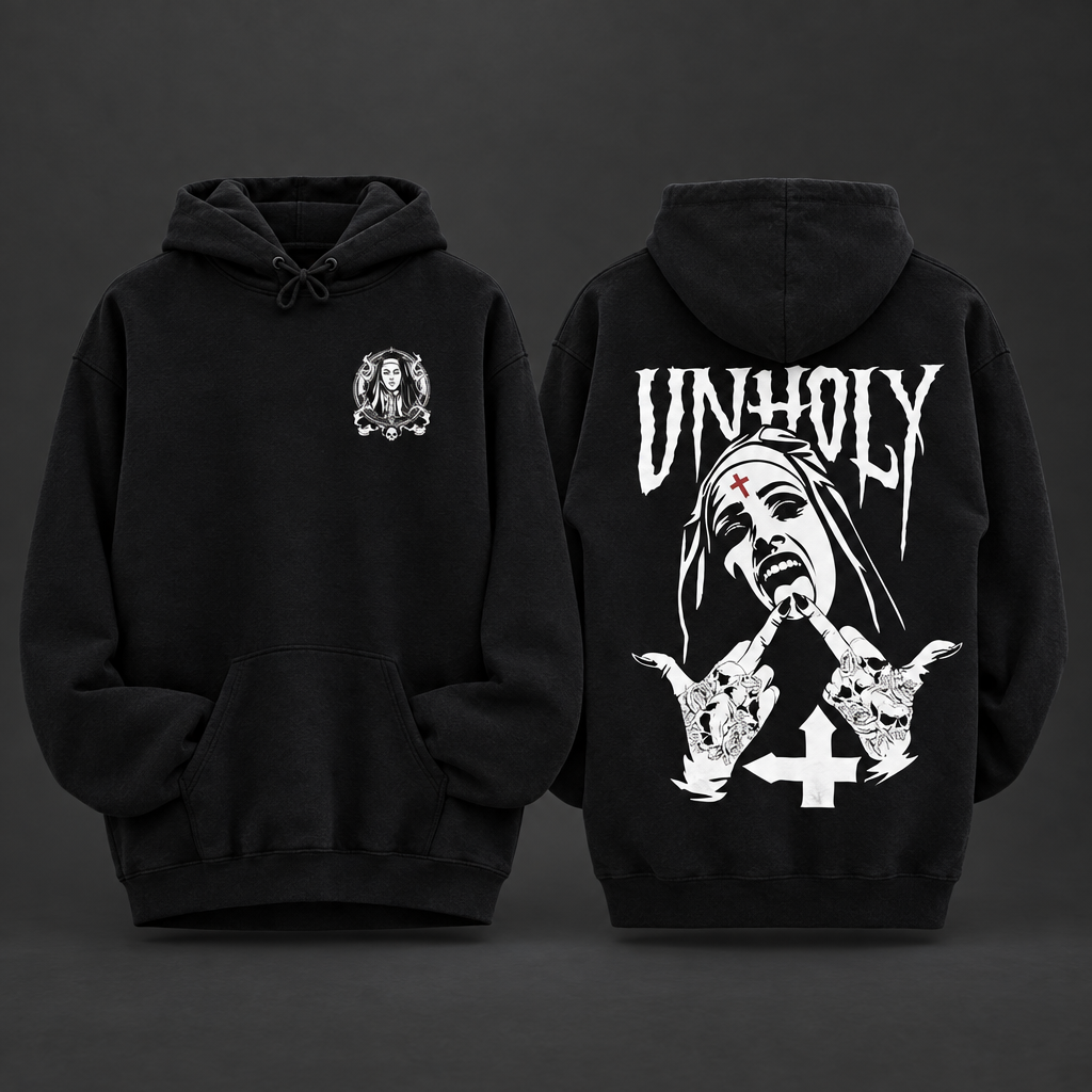 Bad Nun Graphic Heavyweight Hoodie